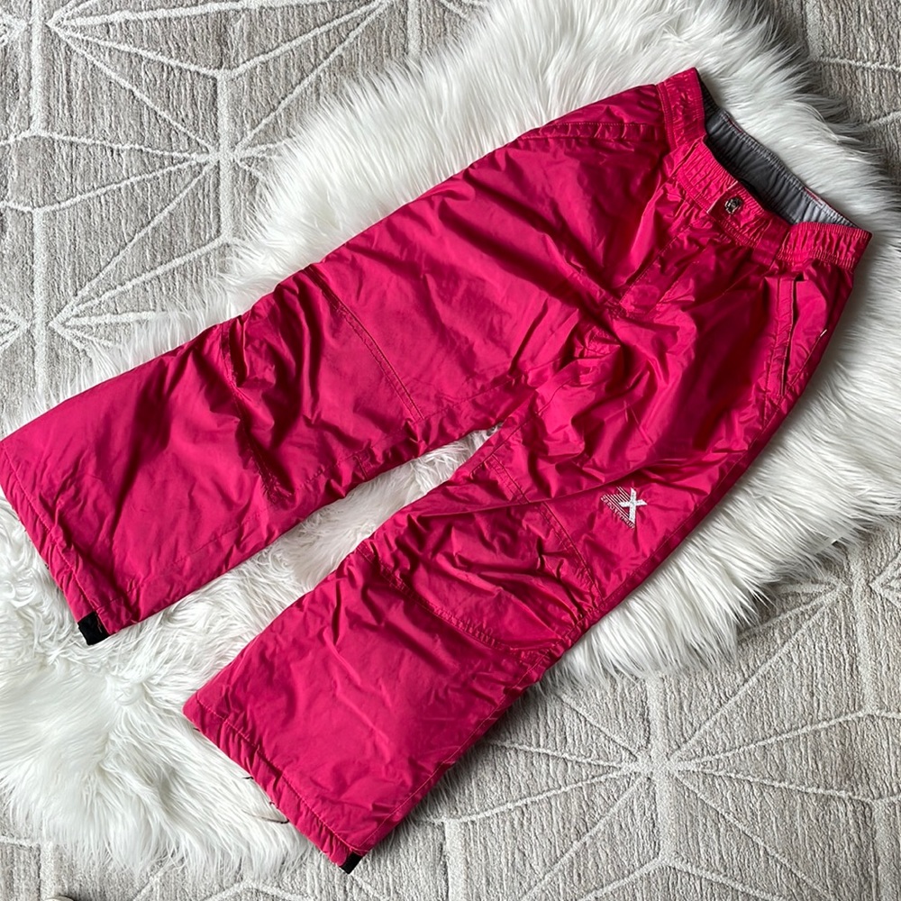 ZeroXPosur Girls Snow / Ski Pants, size 7/8 hot pink